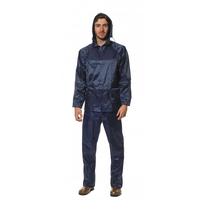 Completo antipioggia Logica Norain B/V/G Taglia da S a XXXL