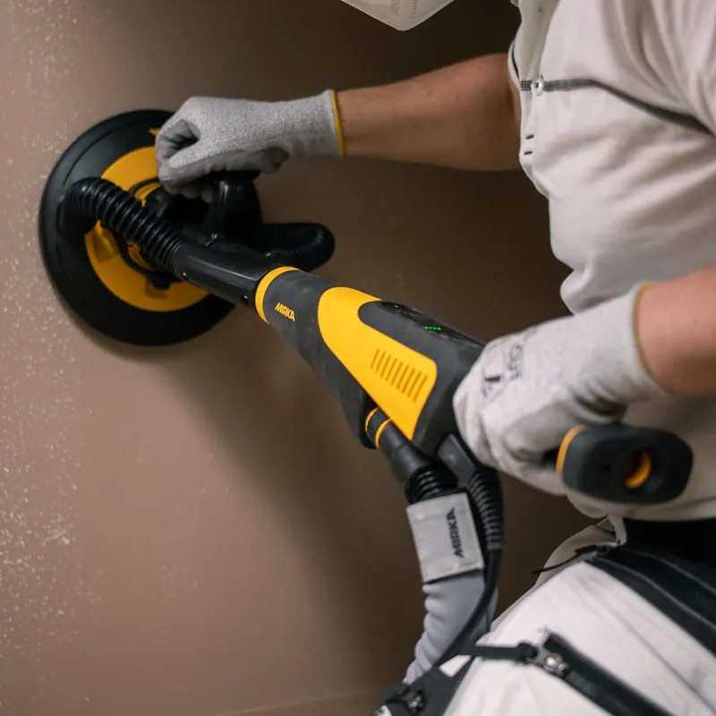 Levigatrice da muro orbitale Mirka Leros-S 950CV platorello 225mm, 350W Mirka - 8