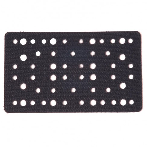 Proteggi platorello per levigatrici Mirka 81x133mm multiforatura a 54 fori