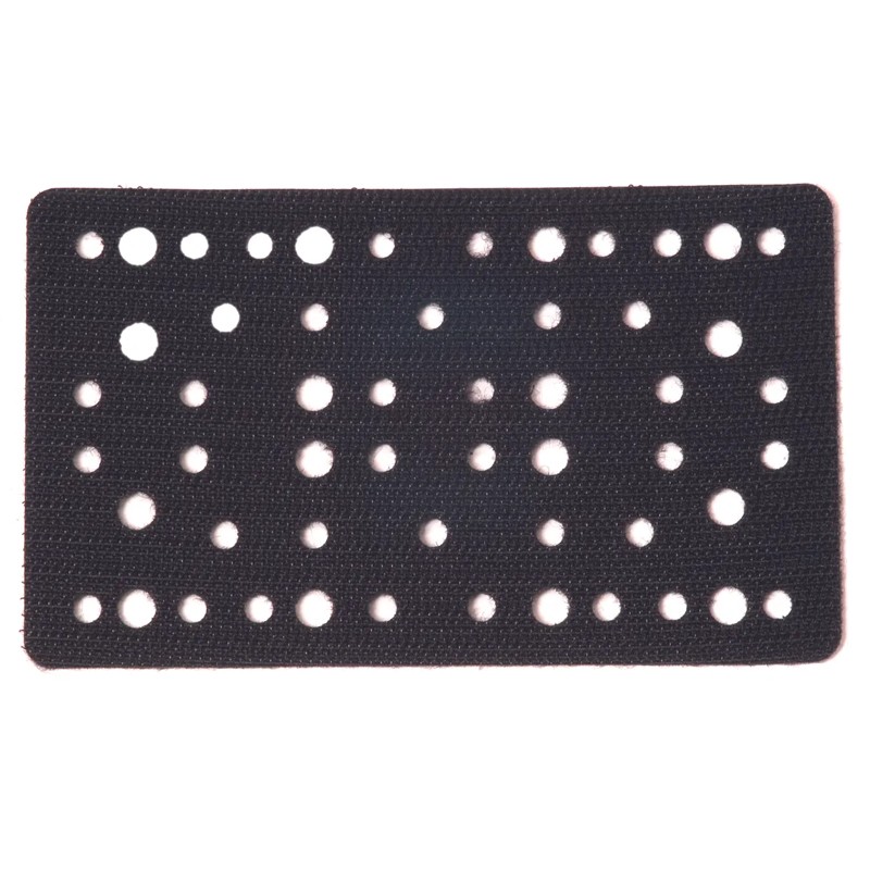 Proteggi platorello per levigatrici Mirka 81x133mm multiforatura a 54 fori