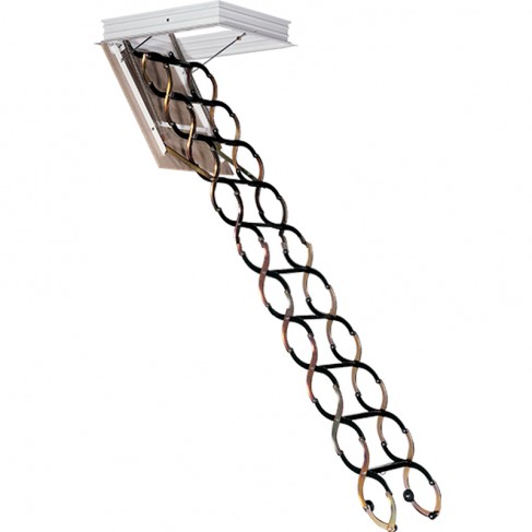 Scala retrattile a soffitto Dakota Supra in acciaio, 600mm