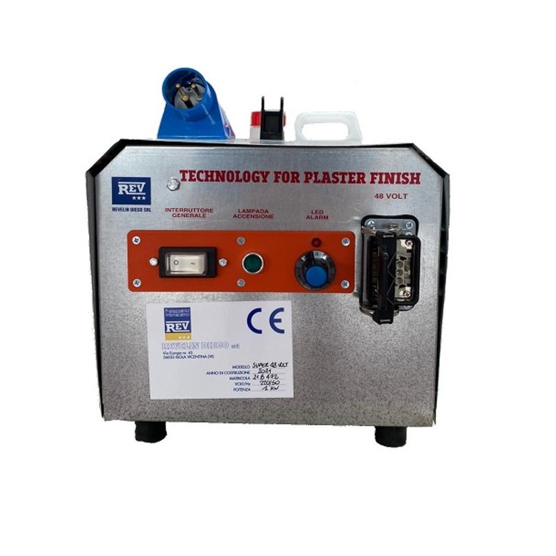 Frattazzatrice elettrica Rev 4-Super 48 v Revelin per intonaci