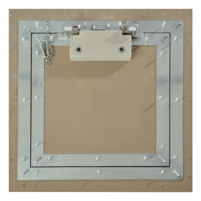 Botola d'ispezione per cavedi FF Systems F5 resistente al fuoco EI30, lastra GKF 25mm FF Systems - 5