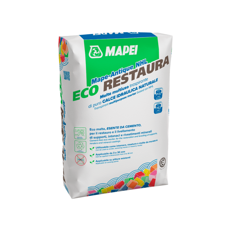 Malta Mapei Mape-Antique Nhl Eco Restaura (Sacco da 25 Kg)
