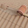 Installazione sottocolmo ventilato Riwega Tiroll Air beige antik
