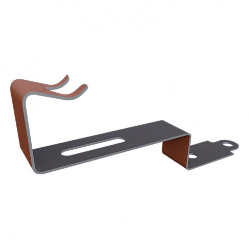 Ganci fermacolmo Riwega S57 marroni per colmi lisci (50pz) Riwega - 1