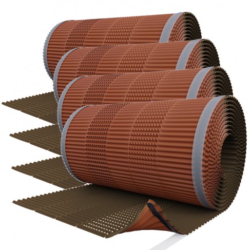 Sottocolmo ventilato Riwega Tiroll Air marrone in alluminio, 5metri