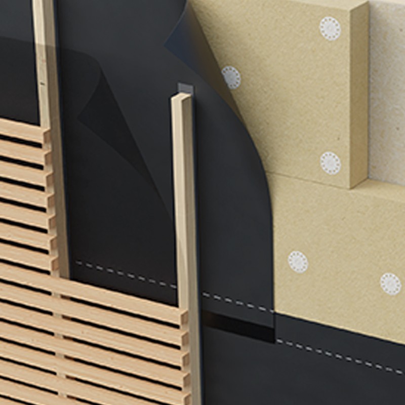 Rete anti insetti Riwega nera in fibra di vetro 1,6x25metri in rotolo da 40m2 Riwega - 2