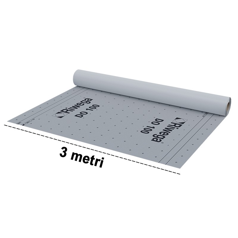 Membrana traspirante da parete Riwega USB DO 100 a grammatura ultra leggera (rotolo 3x50 metri) Riwega - 1