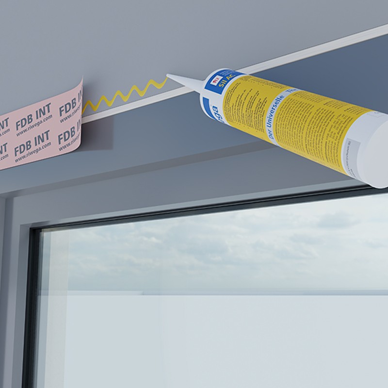 Collanti universali Riwega Sil AC alta tenuta per schermi e membrane traspiranti in sacchetti da 600ml (20pz) Riwega - 2