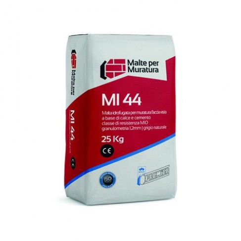 Malta da muratura Premier MI44 facciavista idrofugata ( Sacco da 25 Kg) Premier - 1