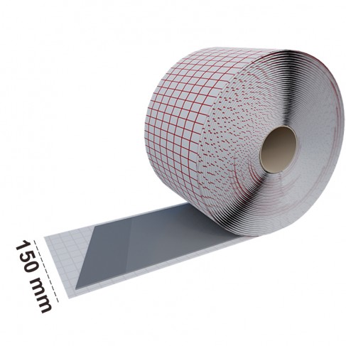 Bande adesive butiliche Coll 150 Riwega semiflessibili per sigillature lineari (rotolo 150mm x 15m) (4pz) Riwega - 1