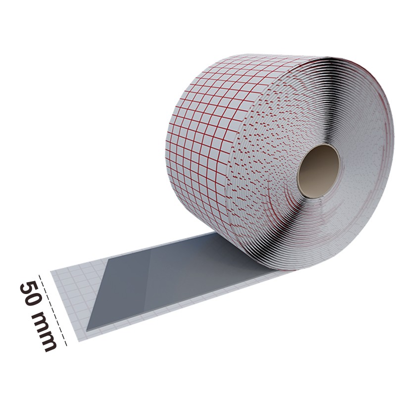 Bande adesive butiliche Coll 50 Riwega semiflessibili per sigillature lineari (rotolo 50mm x 15m) (12pz) Riwega - 1