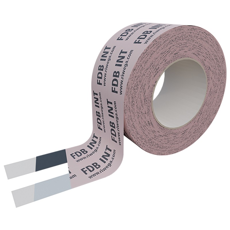 Nastri adesivi freno al vapore FDB INT AC+BU Riwega per serramenti interni banda acrilica/butilica (75mmx25m) (5pz) Riwega - 1