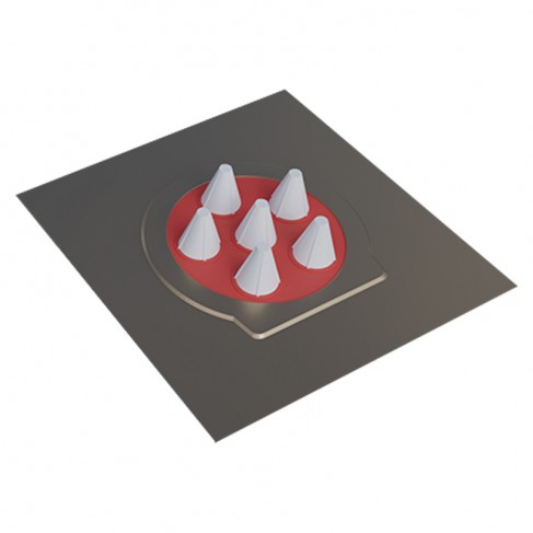 Collarini di tenuta Riwega AIR Stop M-TEC C 230x230mm per cavi elettrici e antenne 4-11mm(4pz) Riwega - 1