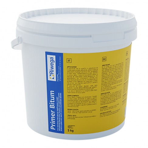Primer Bitum Riwega a base bituminosa per la stabilizzazione delle superfici (secchio 5litri) Riwega - 1