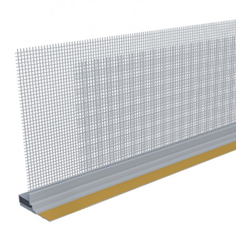 Profili a rete Riwega W29 Pro in plastica per giuntare il serramento sia all’intonaco che al cappotto (25mmx2,4)(25pz) Riwega - 