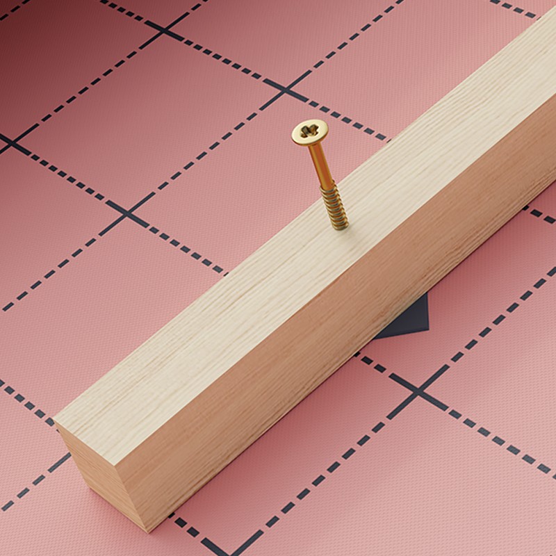 Guarnizioni puntuali al chiodo Riwega Tip 80 monoadesiva impermeabilizzante pretagliata (80mmx20m)(8pz) Riwega - 2