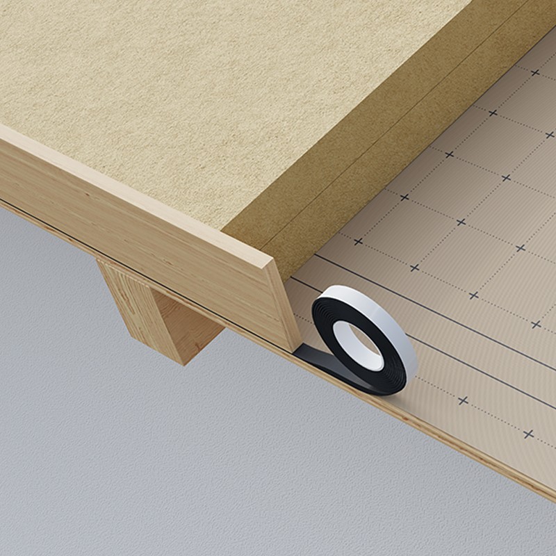 Guarnizioni Riwega GAE BG2 30 isolamento termoacustico dei giunti in legno (rotolo 30mmx4,3m)(10pz) Riwega - 2