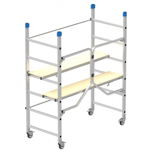 Ponteggio Marchetti Dinamico in Alluminio 1/Alzata M 1,80 con 2 semipiani Marchetti - 1