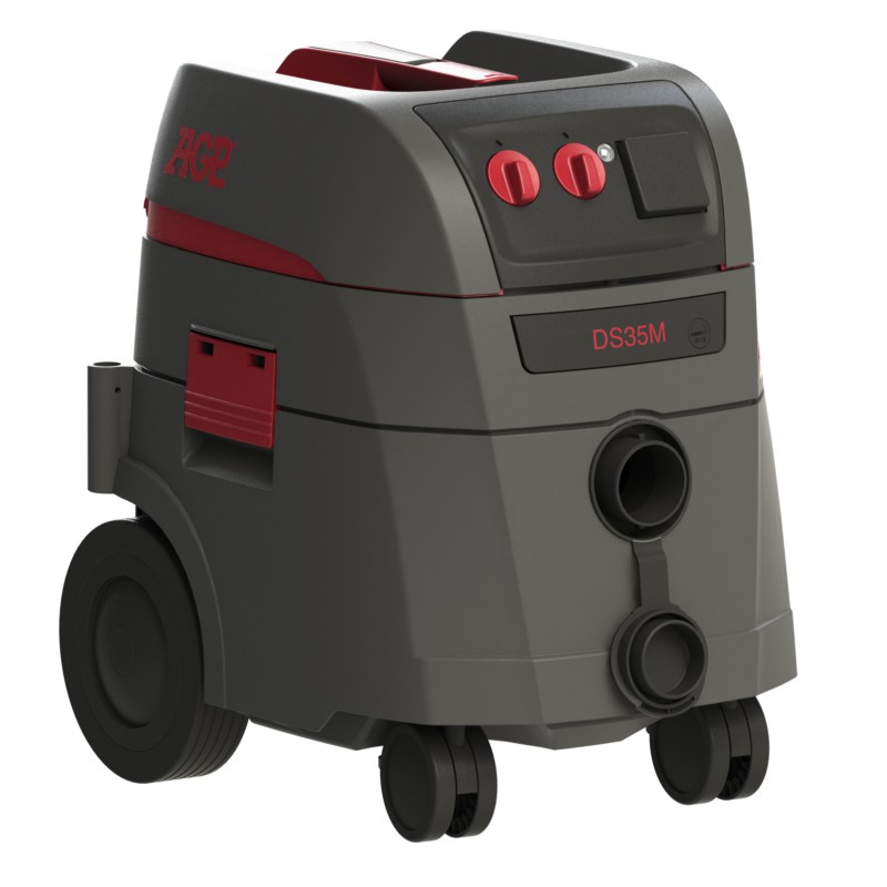Aspiratore industriale solidi/liquidi AGP DS35M 1600W con serbatoio da 35 litri AGP - 1