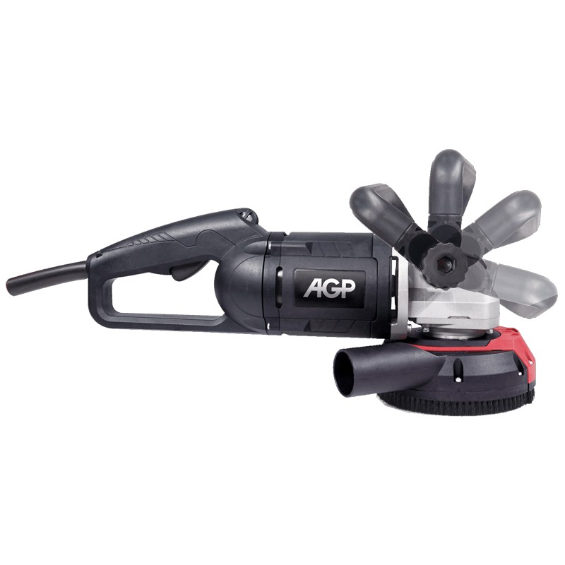 Smerigliatrice per calcestruzzo AGP BG125 2200W ad alta frequenza, platorello 125mm AGP - 2