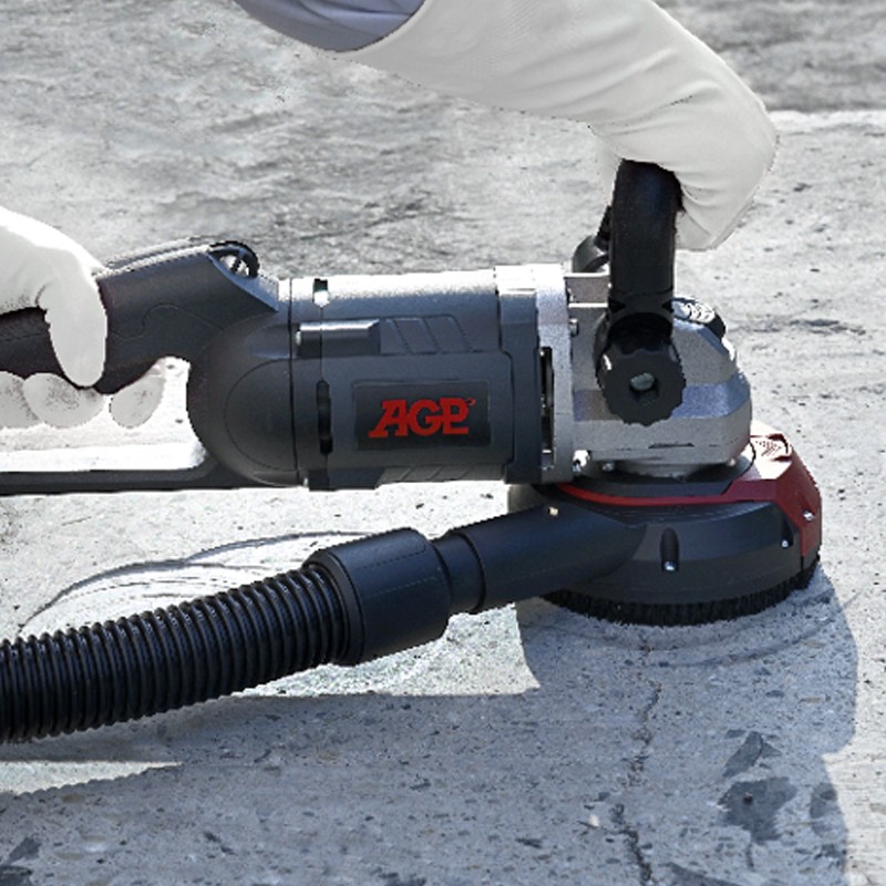 Smerigliatrice per calcestruzzo AGP BG125 2200W ad alta frequenza, platorello 125mm AGP - 4