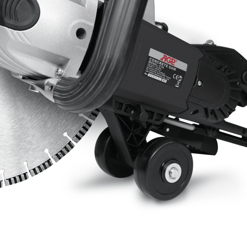 Troncatrice calcestruzzo AGP C16 per tagli a umido e secco fino a 150mm, 3200W AGP - 6