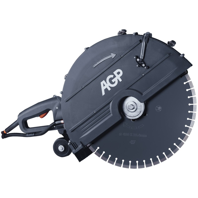 Troncatrice calcestruzzo AGP C18 per tagli a umido e secco fino a 175mm, 6600W AGP - 2