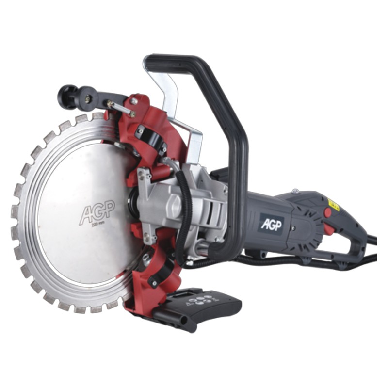 Troncatrice ad anello AGP R13 per tagli a umido su calcestruzzo fino a 220mm, 3200W AGP - 3