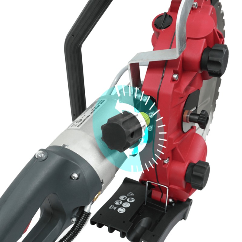 Troncatrice ad anello AGP R13 per tagli a umido su calcestruzzo fino a 220mm, 3200W AGP - 4