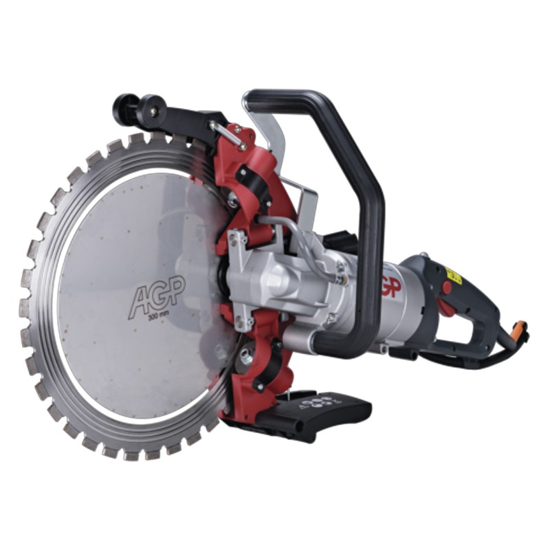 Troncatrice ad anello alta frequenza AGP R16 taglio umido su calcestruzzo fino a 300mm, 6600W AGP - 3