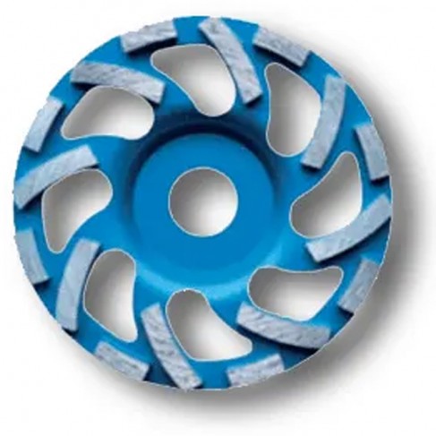 Platorello diamantato Rurmec PRA 180 per levigatura ferro, pietra e intonaci, Ø180mm Rurmec - 1