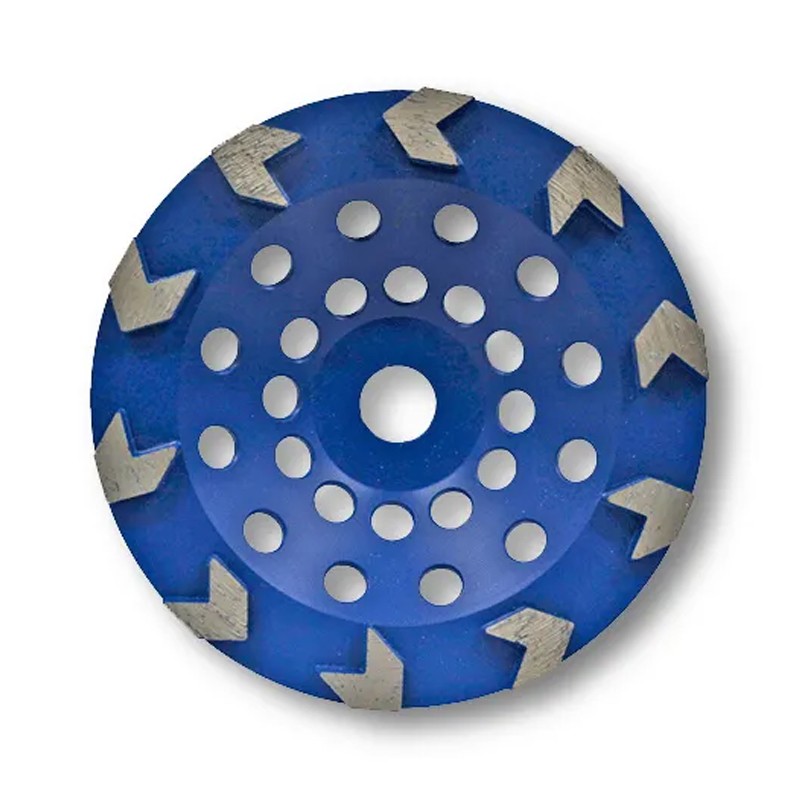 Platorello diamantato Rurmec VFG 125 per levigatura cemento, piastrelle e resine, Ø125mm Rurmec - 1